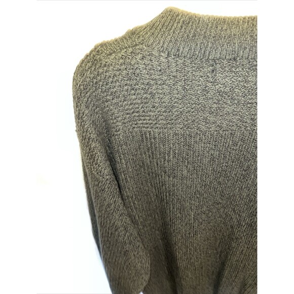 Cabela’s Mens Knit Sweater Size XL Green Dolman Sleeve Button Collar Comfort - Picture 11 of 12